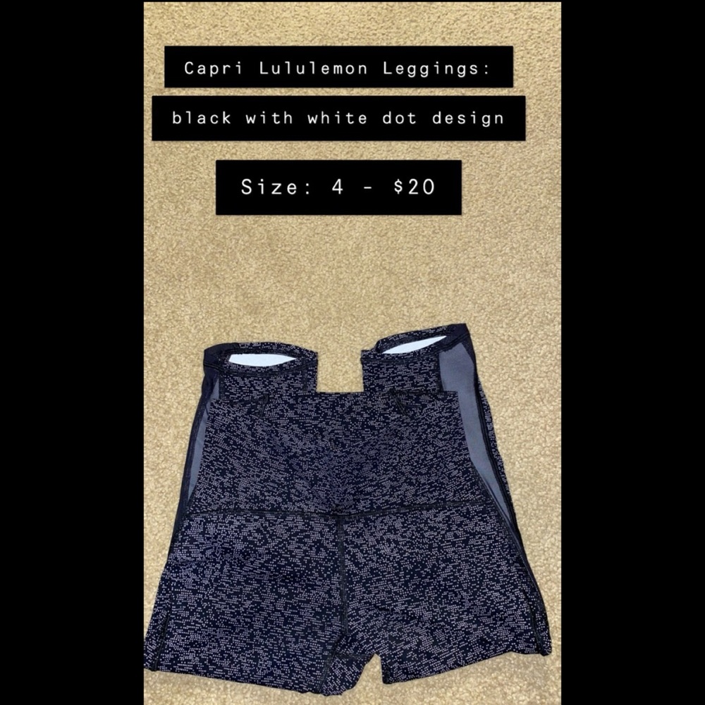 Lululemon Crop Legging